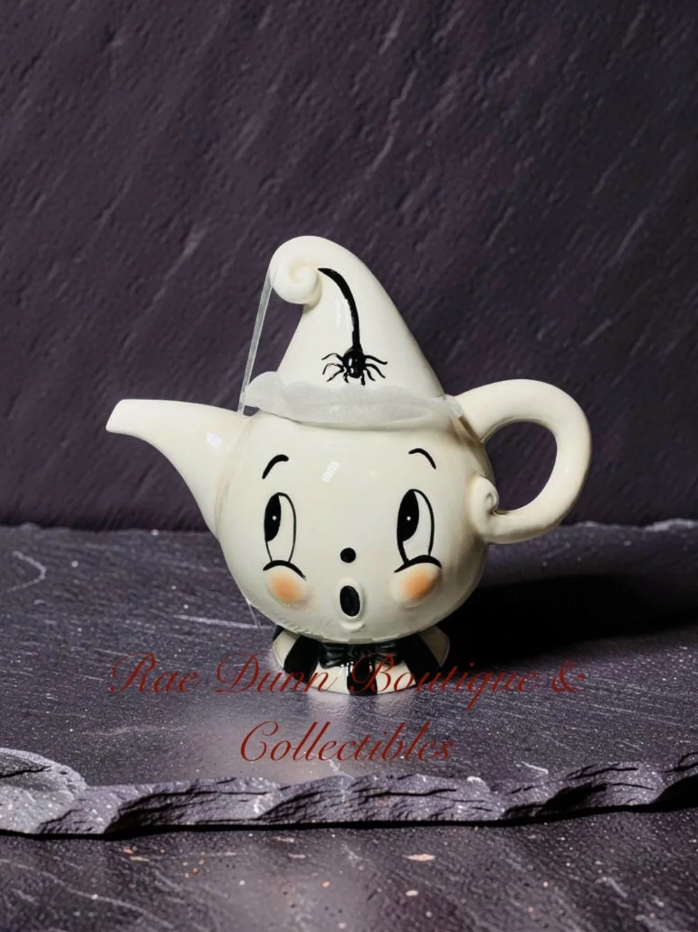 Johanna Parker - Ghost Teapot with Spider